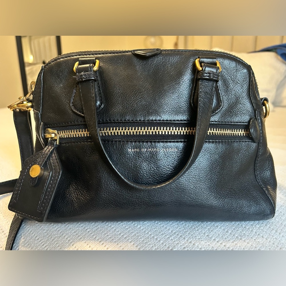 Marc By Marc Jacobs Black Leather Bag